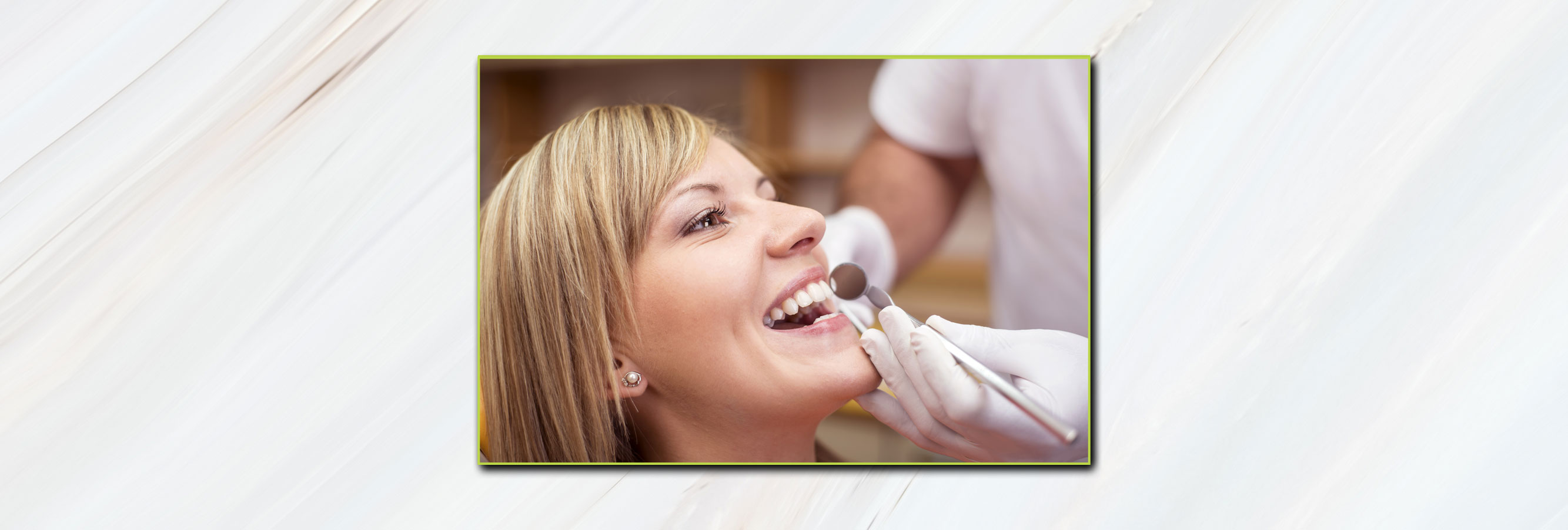 Woman at the Dentist Office